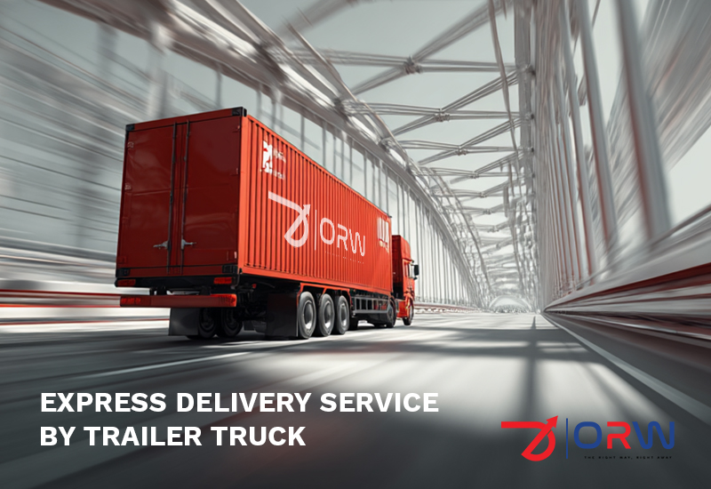 Express Delivery Services by Trailer Truck: Okara Roadways