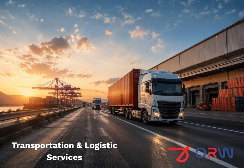 Reliable transportation & logistic services near me with fast truck delivery and freight solutions.